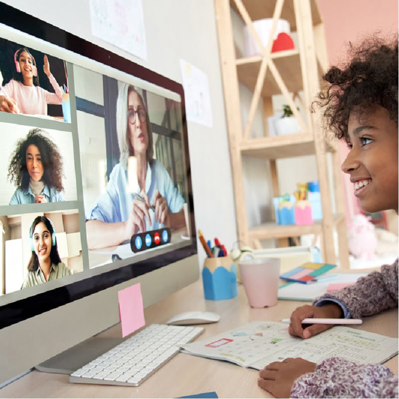 Machen Sie das Kinderzimmer konform für den Fernunterricht