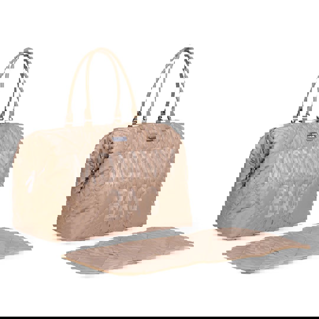 Mommy Bag Gesteppt Beige 20