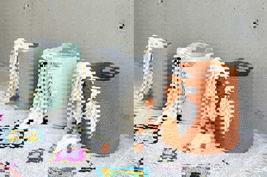 Aufbewahrungskorb Leaf Grün 3