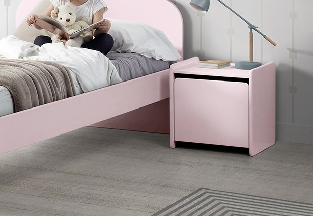 Kinderzimmer Kiddy 3-teilig Set Rosa 4