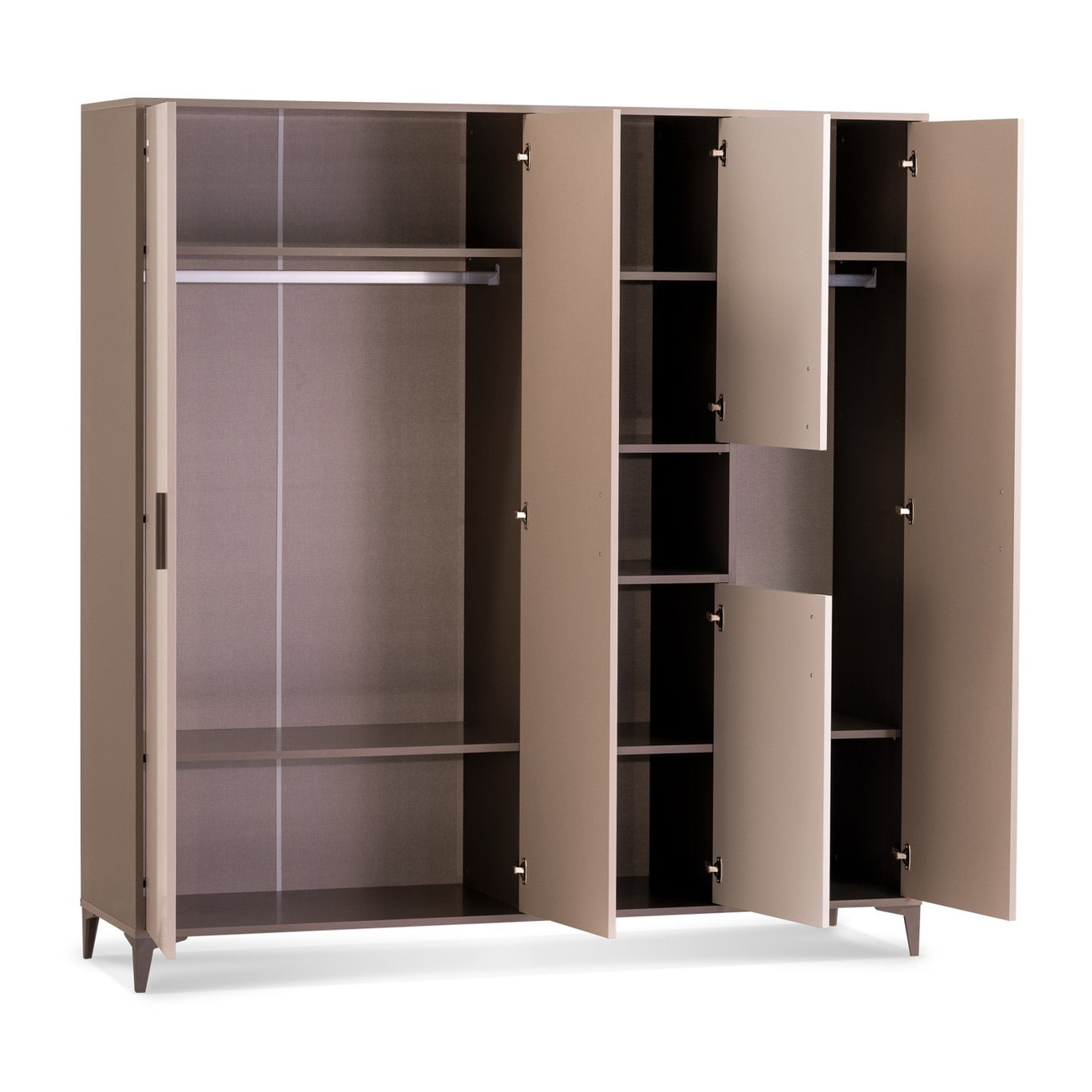 Kleiderschrank Riga 4-türig 5