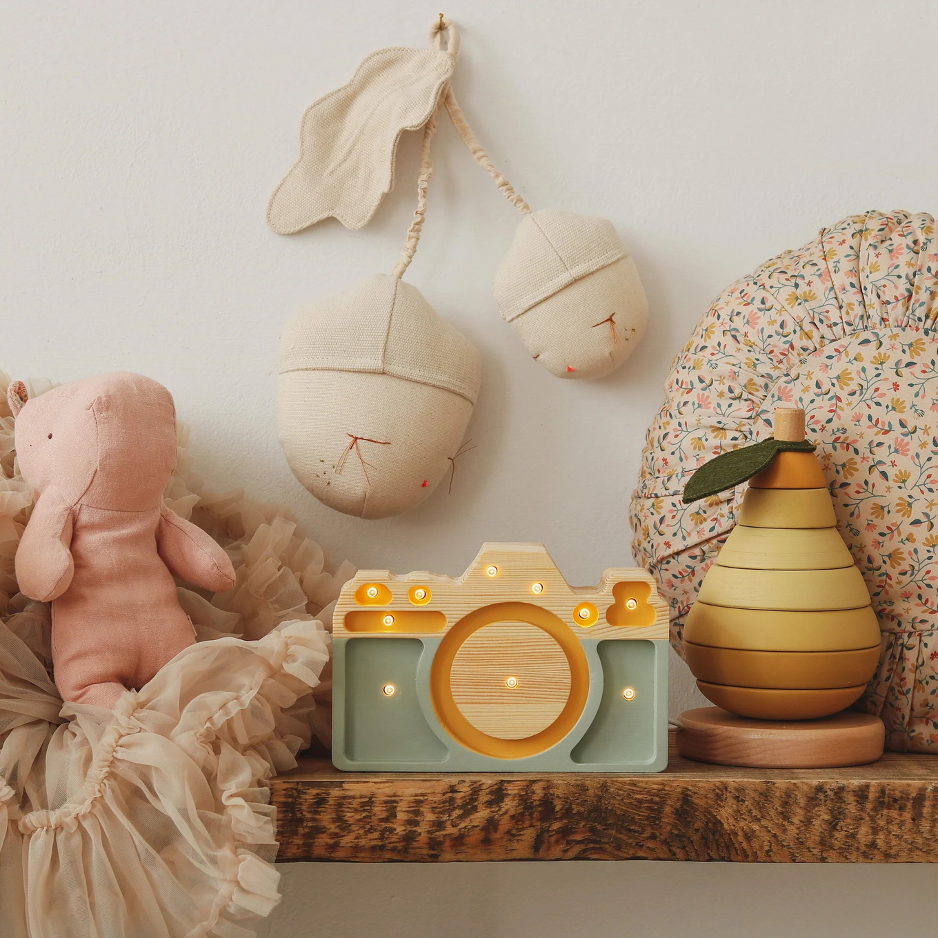 Nachtlampe Kamera Mini Khaki #2