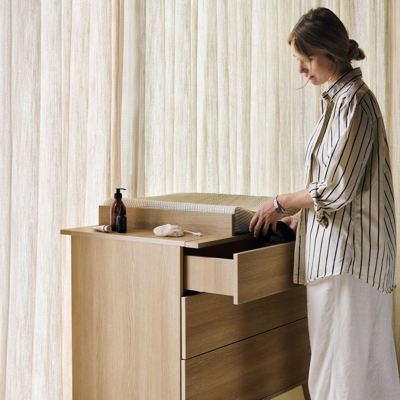 Wickelaufsatz Flow Honey Ash #2