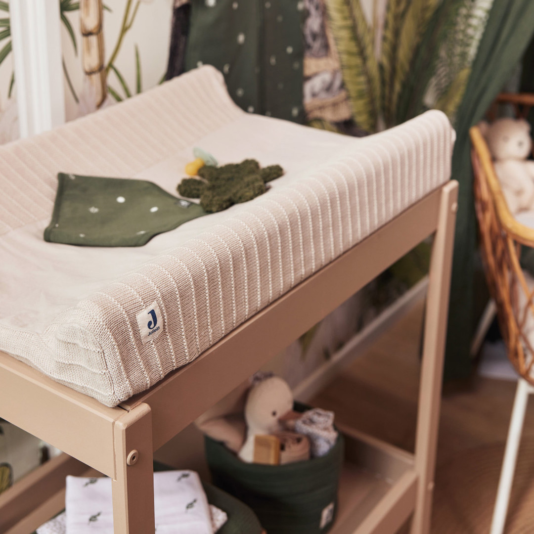 Wickelkissenbezug Strick Nougat #2