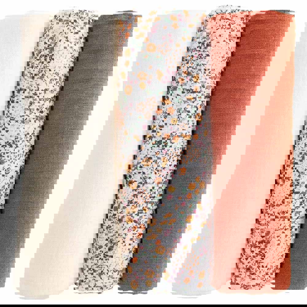 Pucktücher Pressed Petals 3er-Set