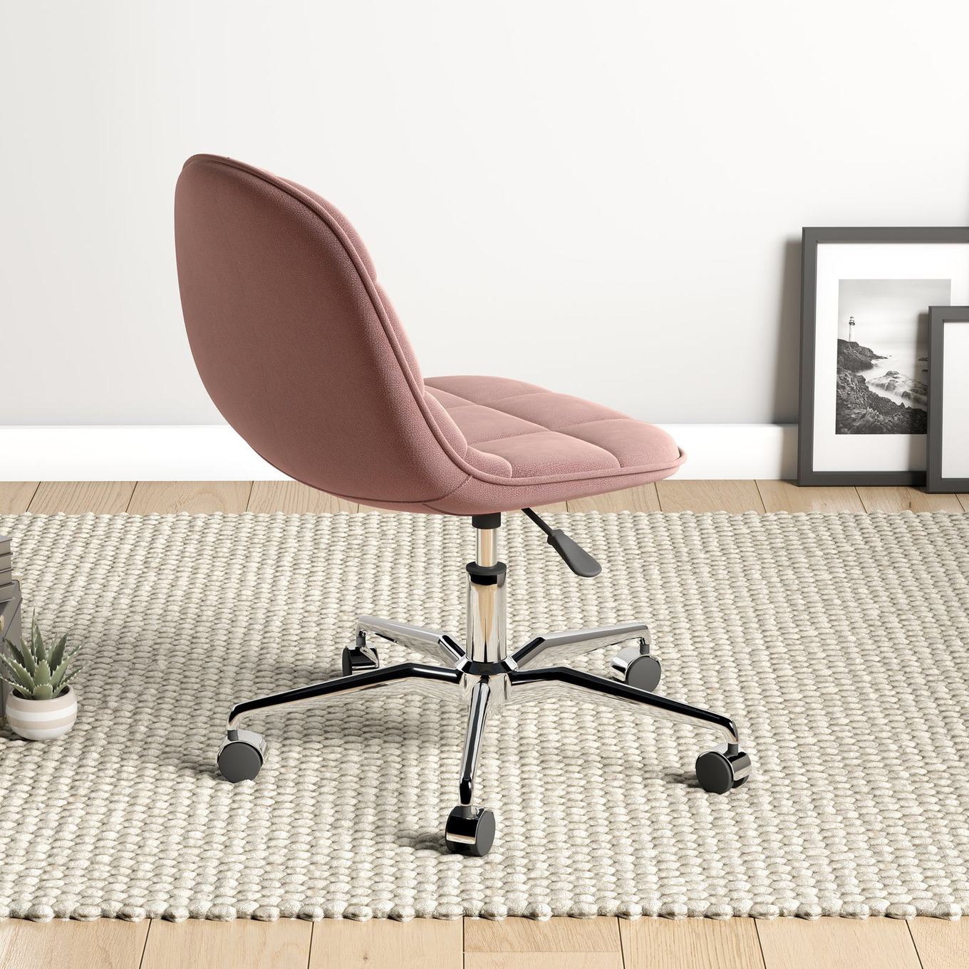 Bürostuhl Modern Lite Rosa 4