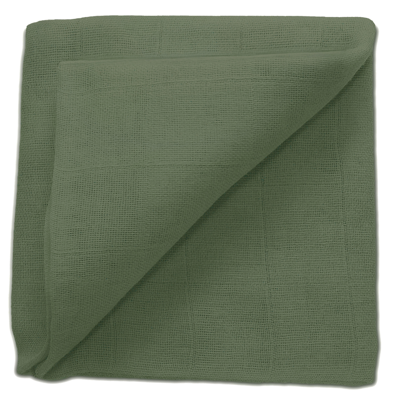 Gaze Spucktuch Uni Moss