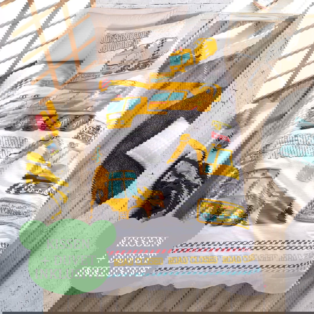 Textil Set Track inkl. Duvet und Kissen