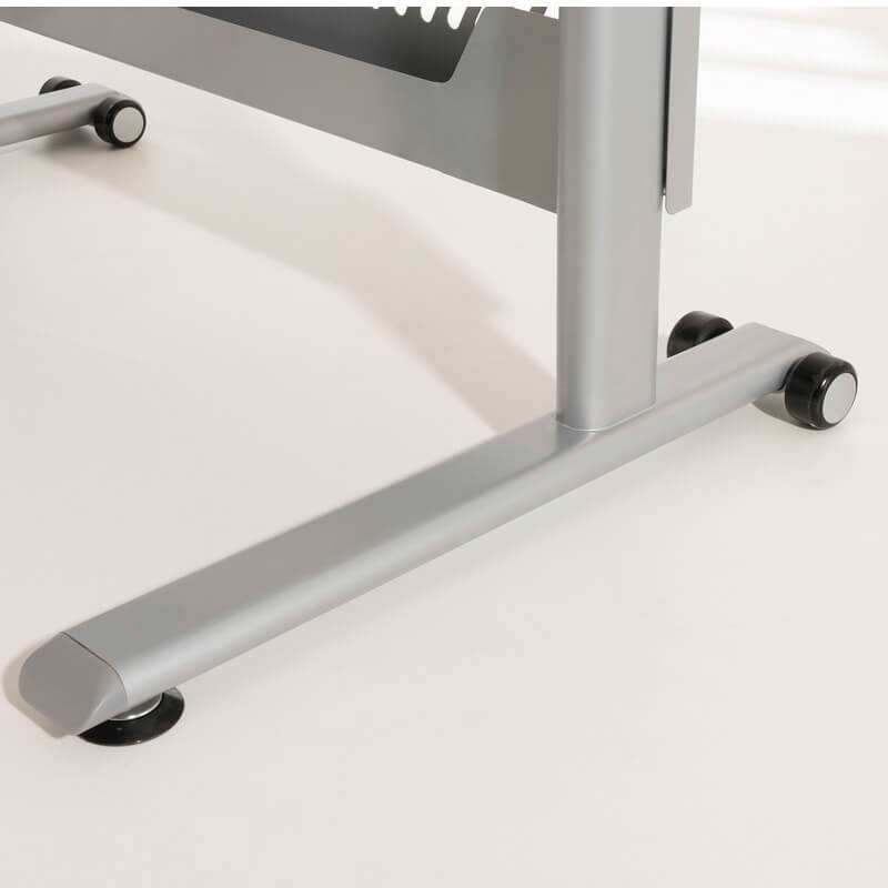 Schreibtisch Tablo Weiss Blau 10