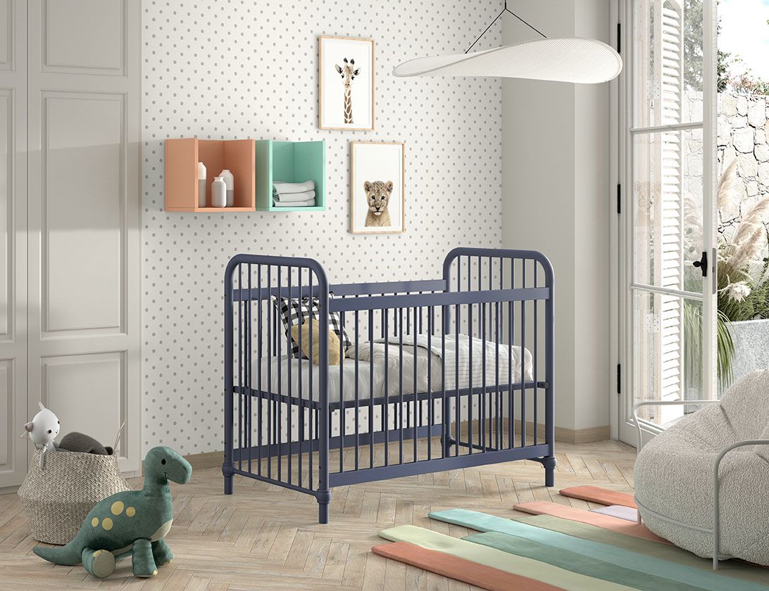 Babybett Bronxx Blau 3
