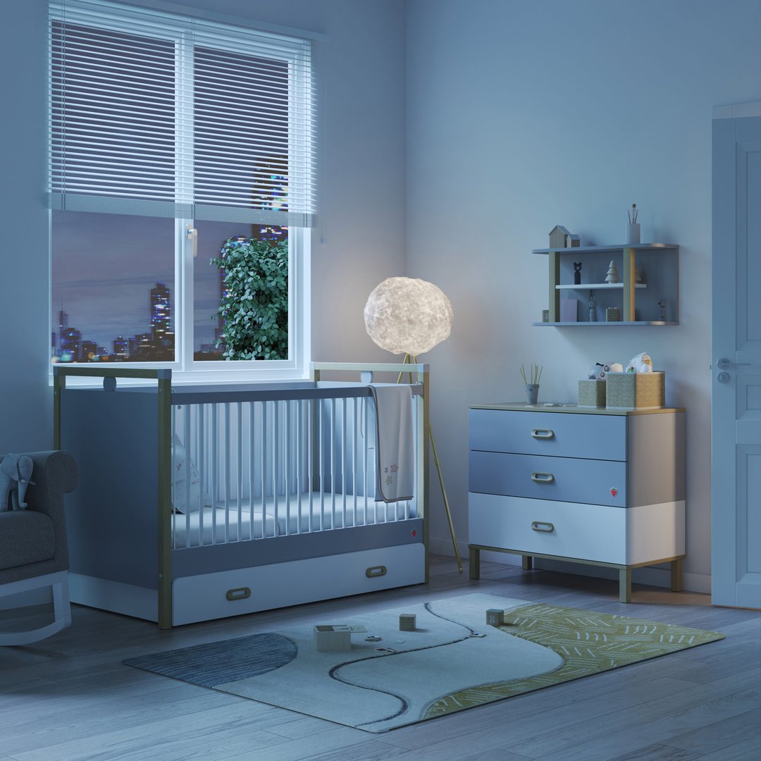 Babybett Mino 70x140cm 3