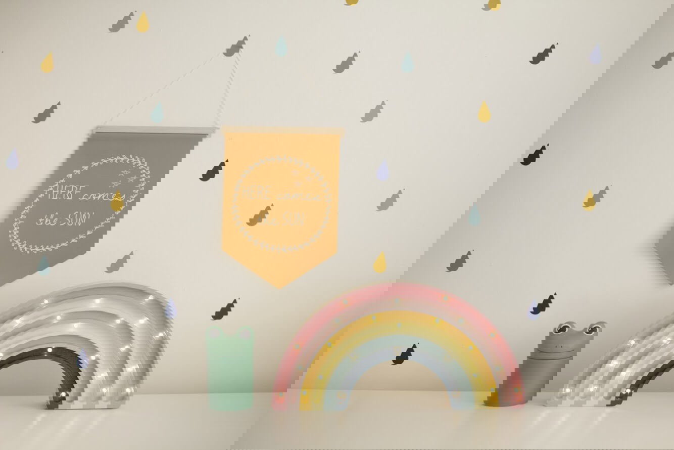 Nachtlampe Rainbow Retro 5