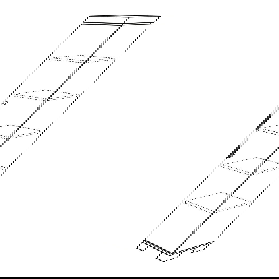 Hochregal Kira Nebraska mit Tür rechts #2