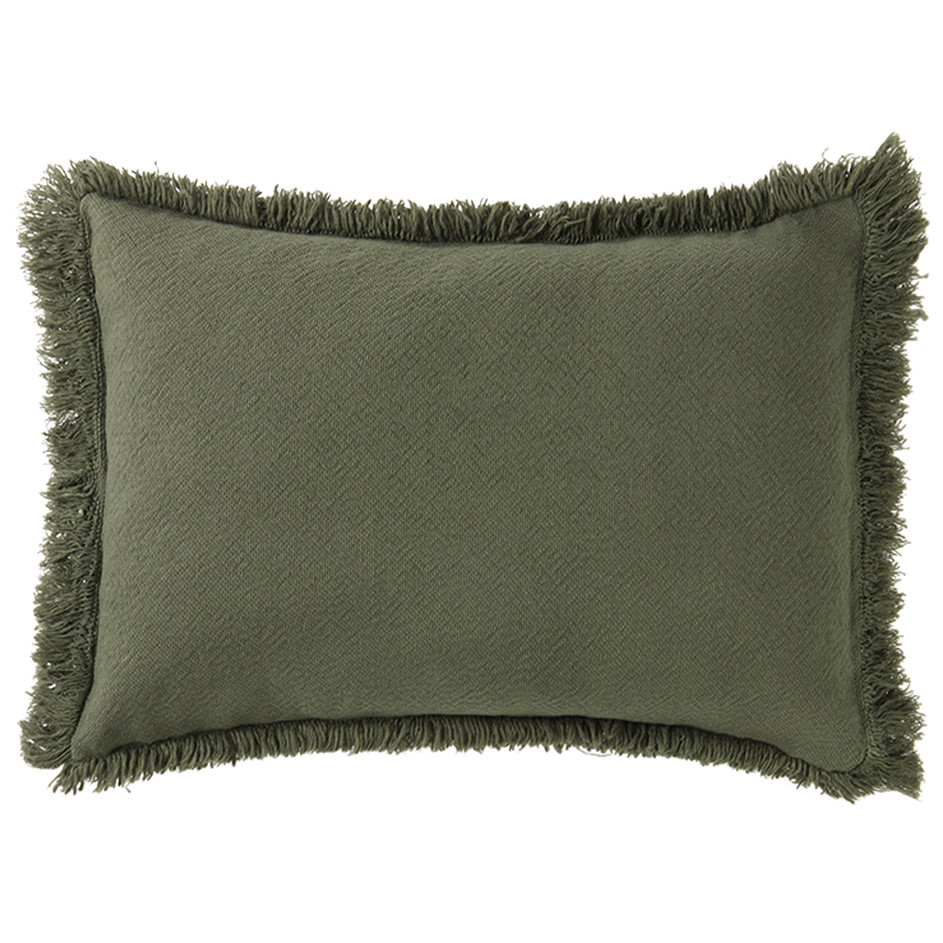 Dekokissen Landscape mit Fransen Vetiver