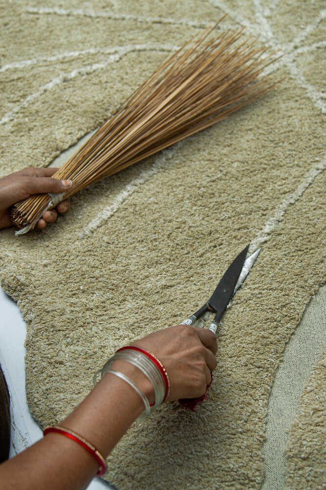 Teppich Monstera Olive, XL 3