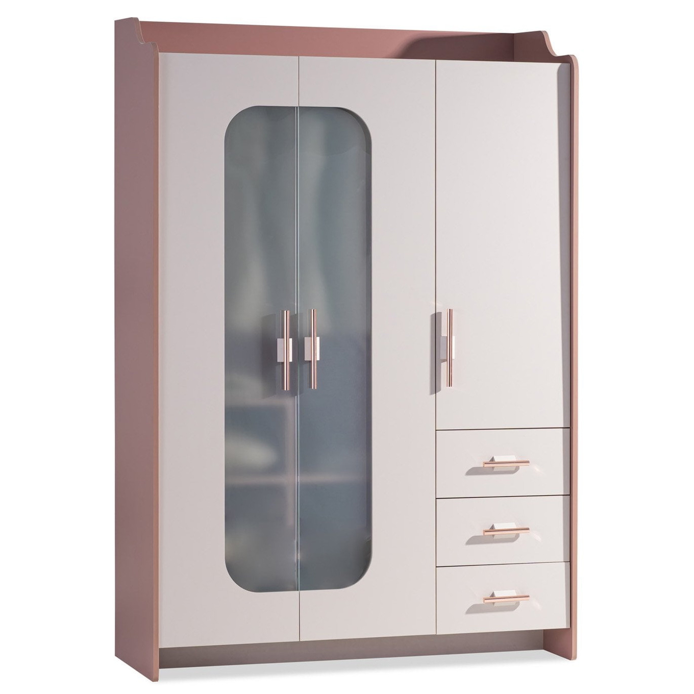 Kleiderschrank Estella 3-türig