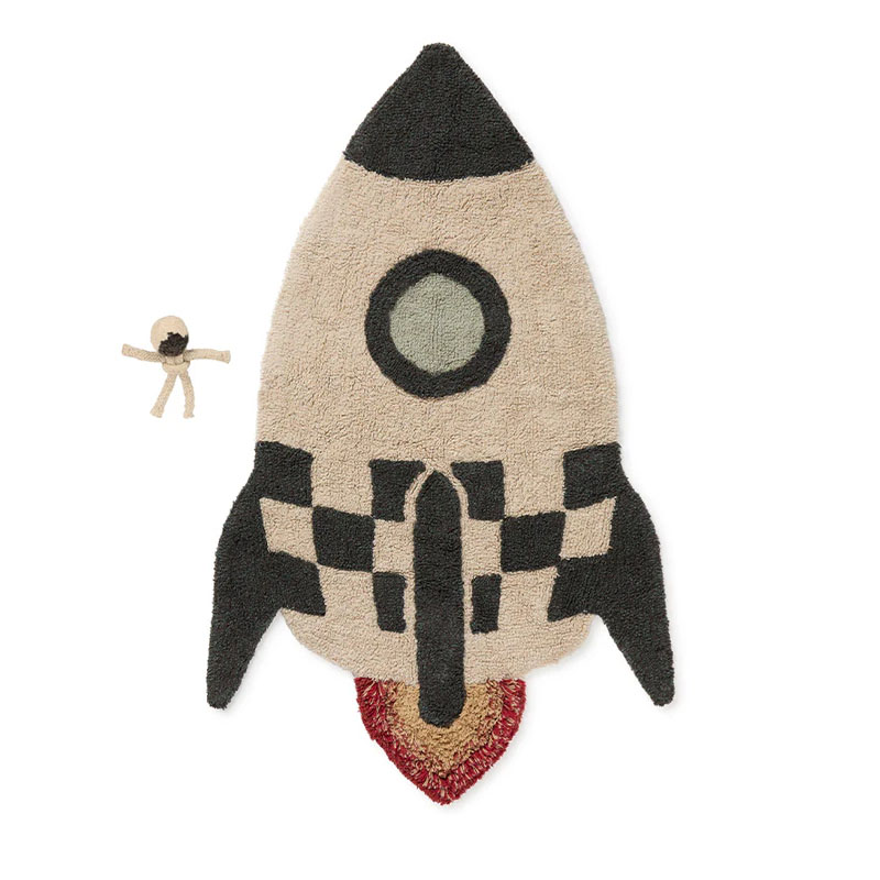 Teppich Rakete