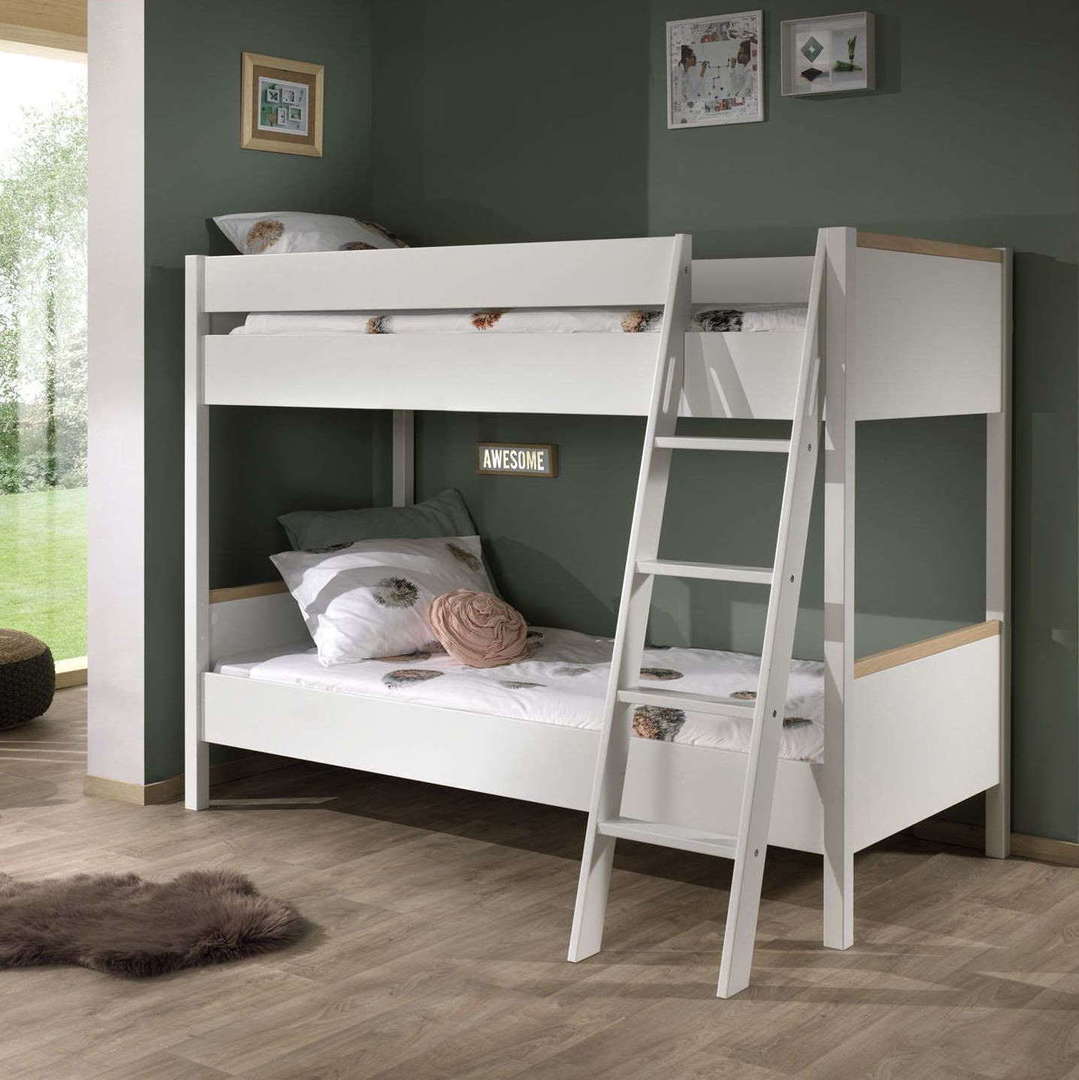 Etagenbett London Weiss 3