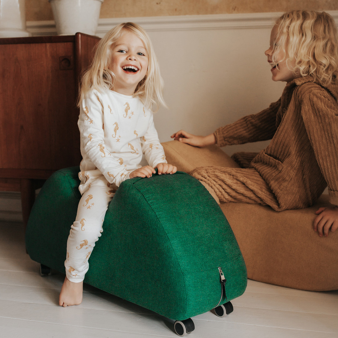 Hocker Rollon Grün #2