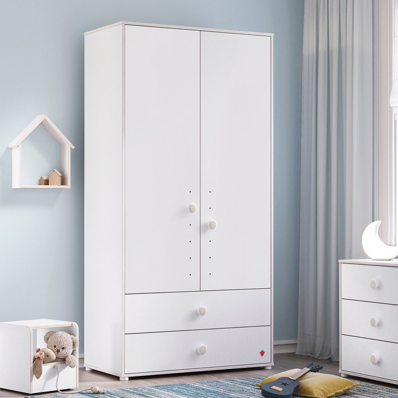 Kinderzimmer Montes Set Weiss #2