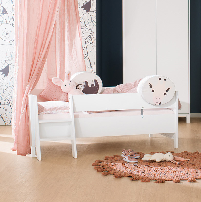 Umbauseiten für Babybett Olli Weiss #2