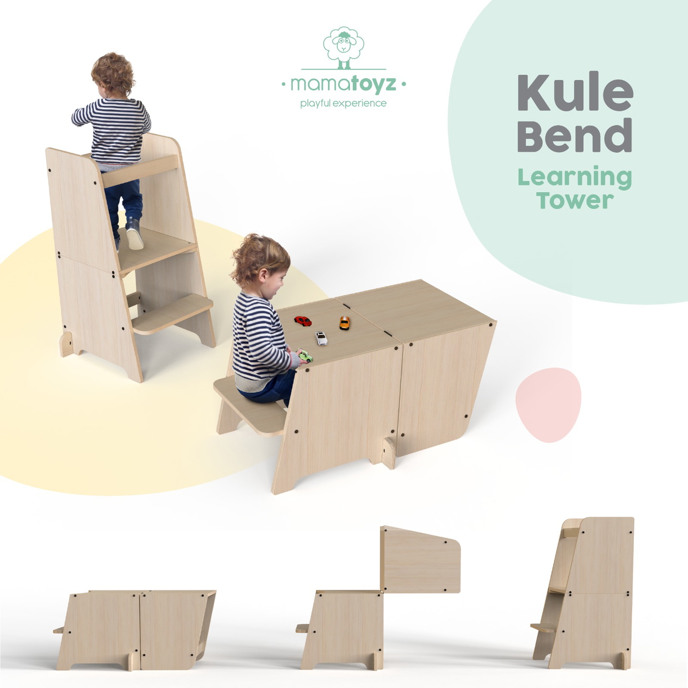 Lernturm Kule Bend 2in1 5