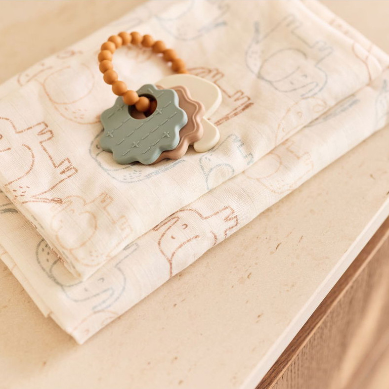 Pucktücher Elephant Tales 2er Set #2