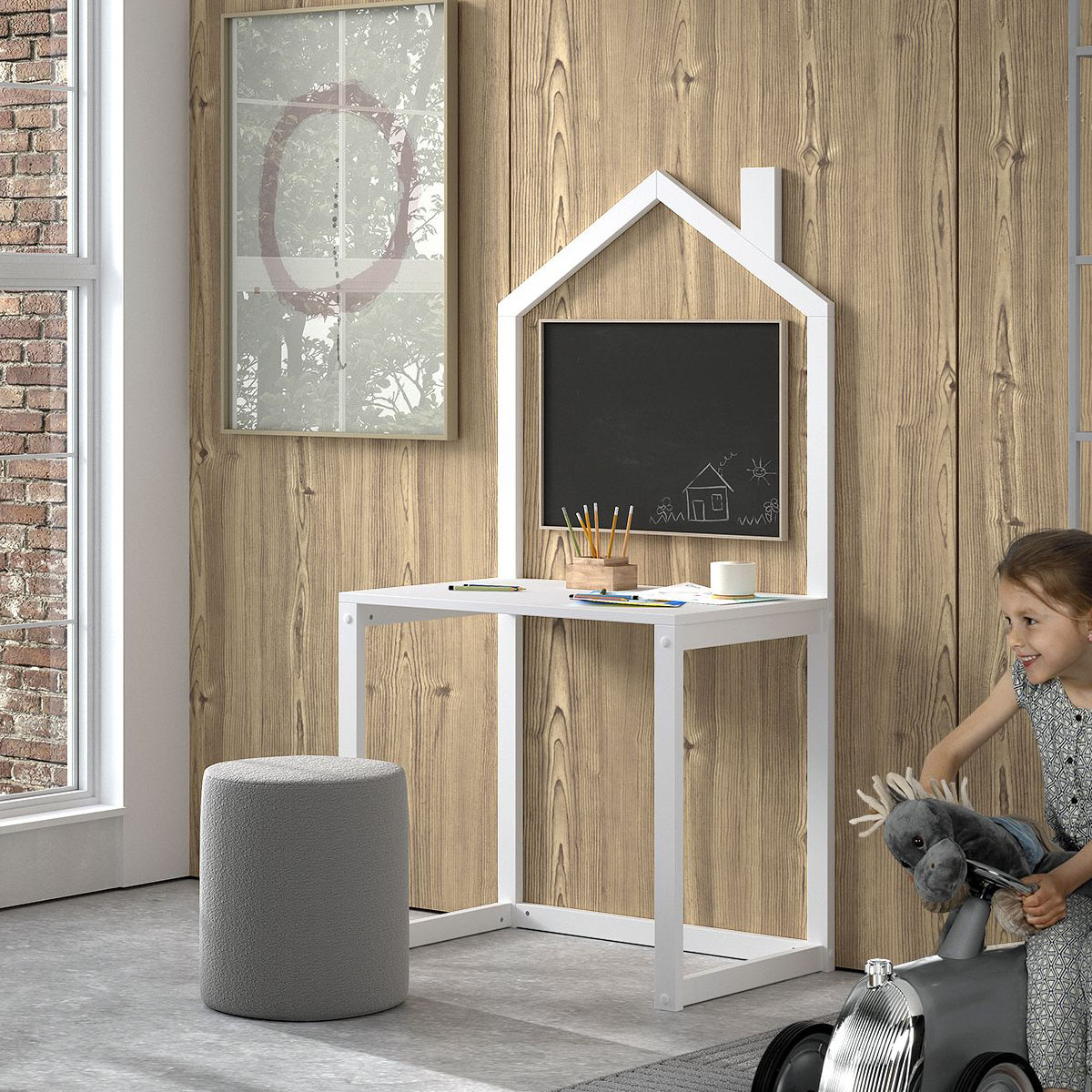 Schreibtisch Dallas Weiss #2