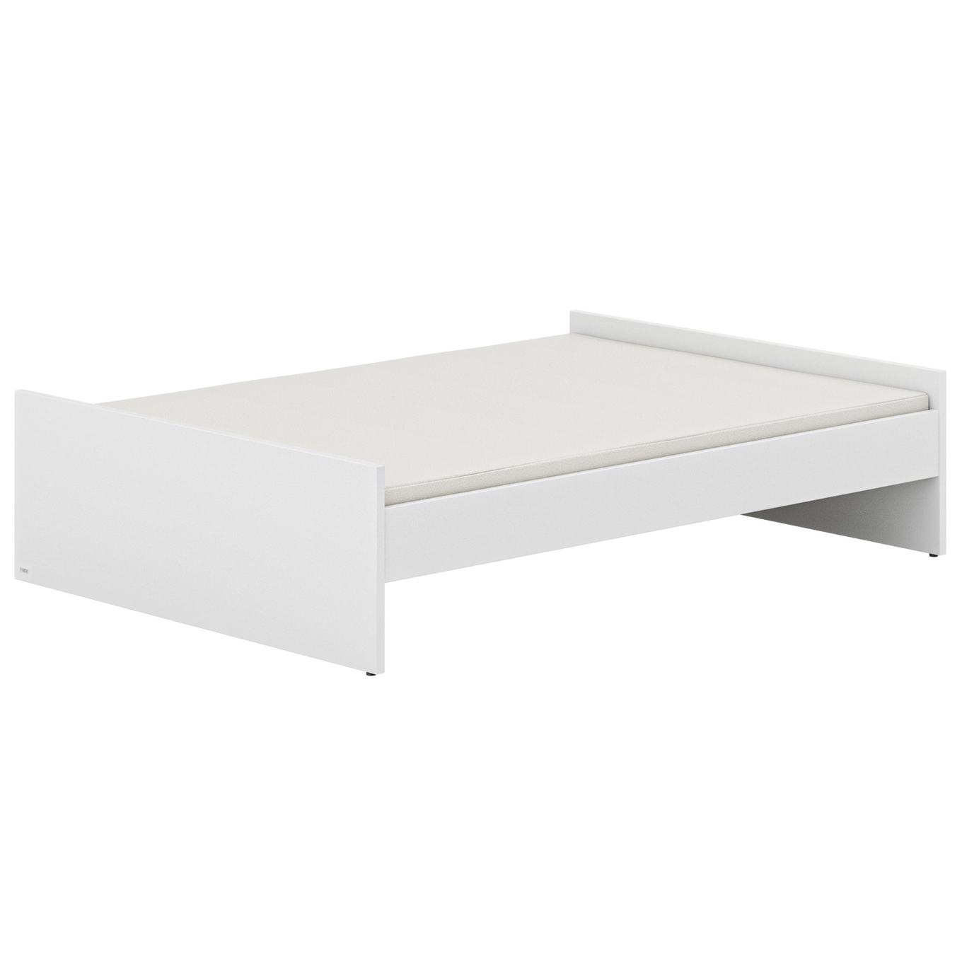 Bett Little Flo Komfort Set Weiss, 140 x 200 cm 7