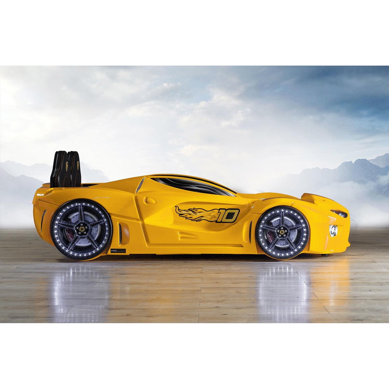 Autobett GT Sport Gelb 3