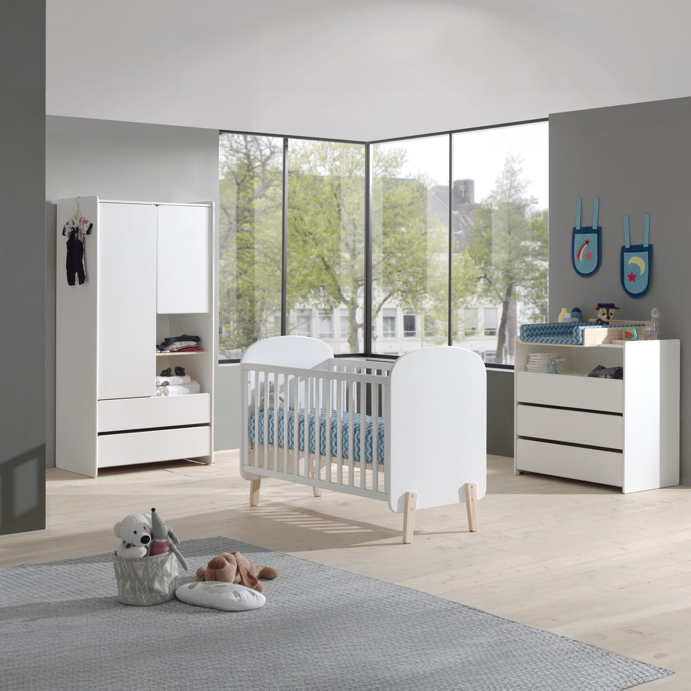 Babyzimmer Kiddy 4-teilig Set #2