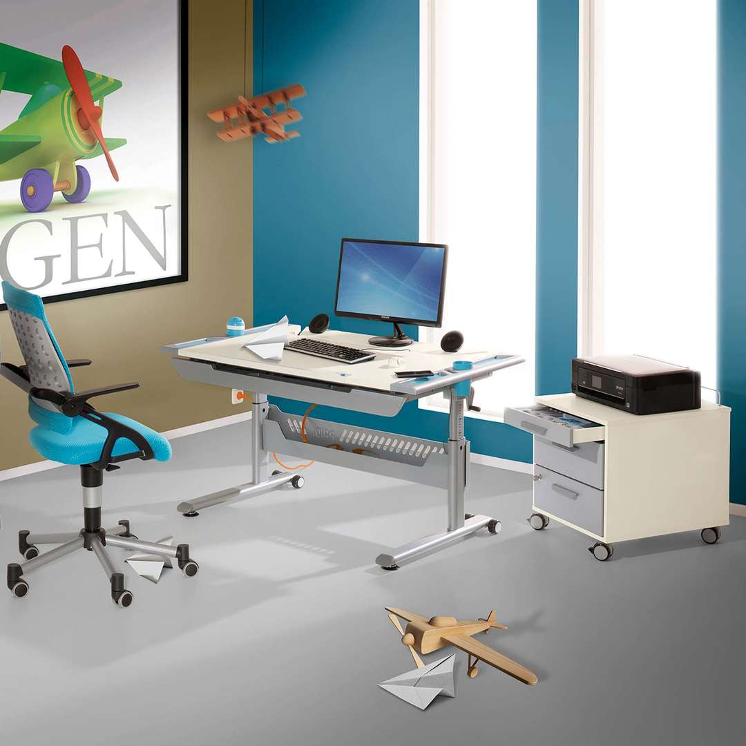 Bürostuhl Tio Sitness Blau 5