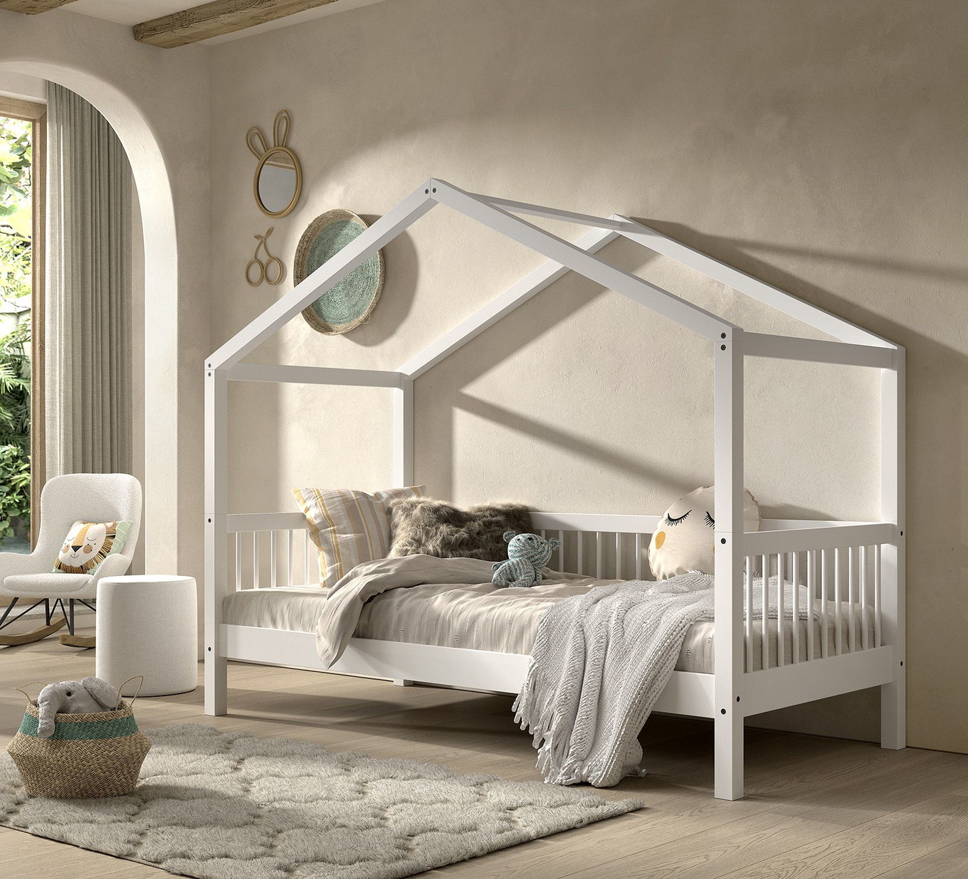 Hausbett Forrest 3-teilig Set 4