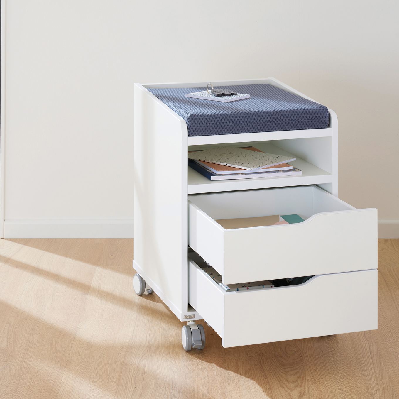 Rollcontainer 2S Weiss 5