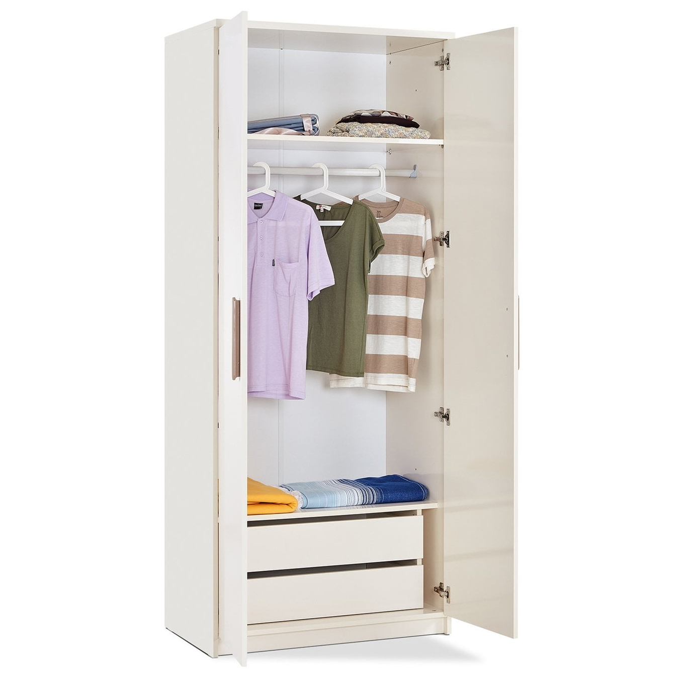 Kleiderschrank Joyin 2-türig 5