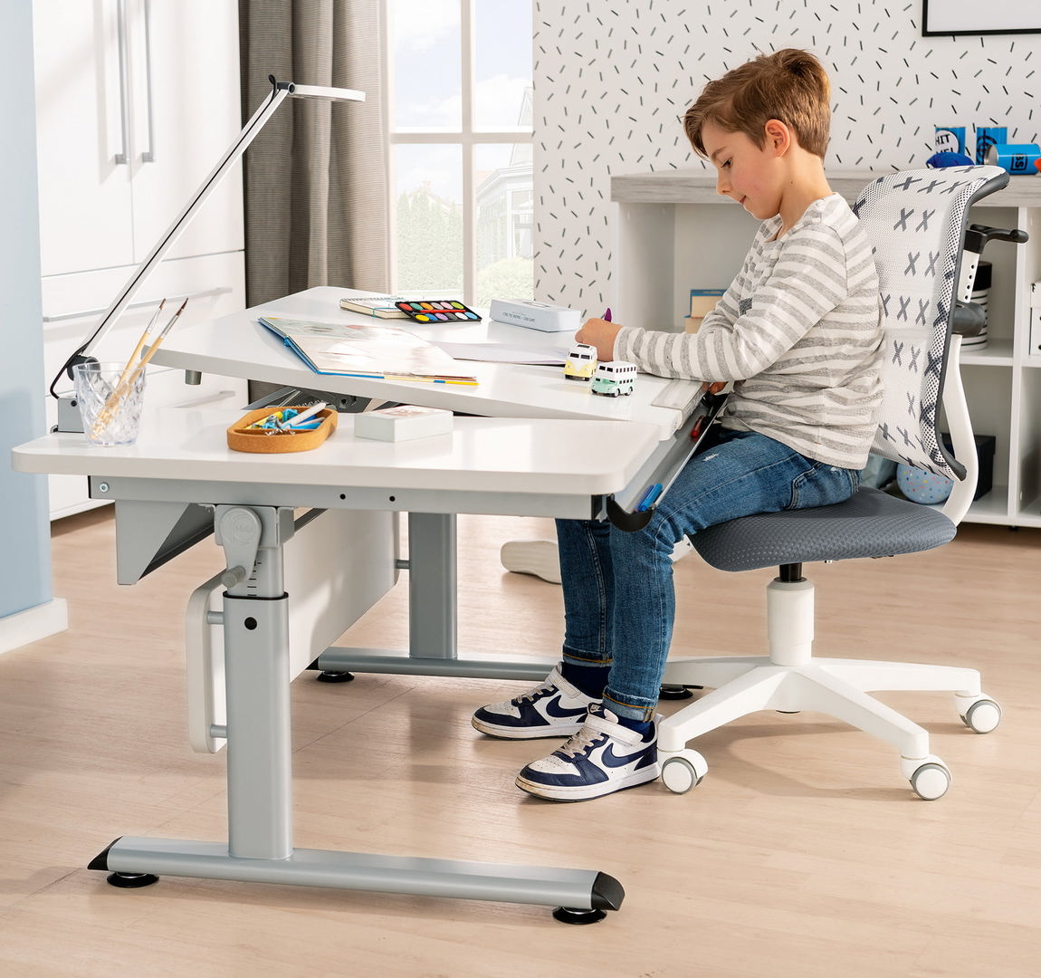 Bürostuhl Sino 2  Grau/X-Grau 3