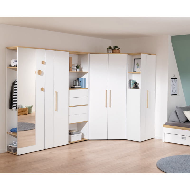 Eckschrank Oscar 2-türig 11