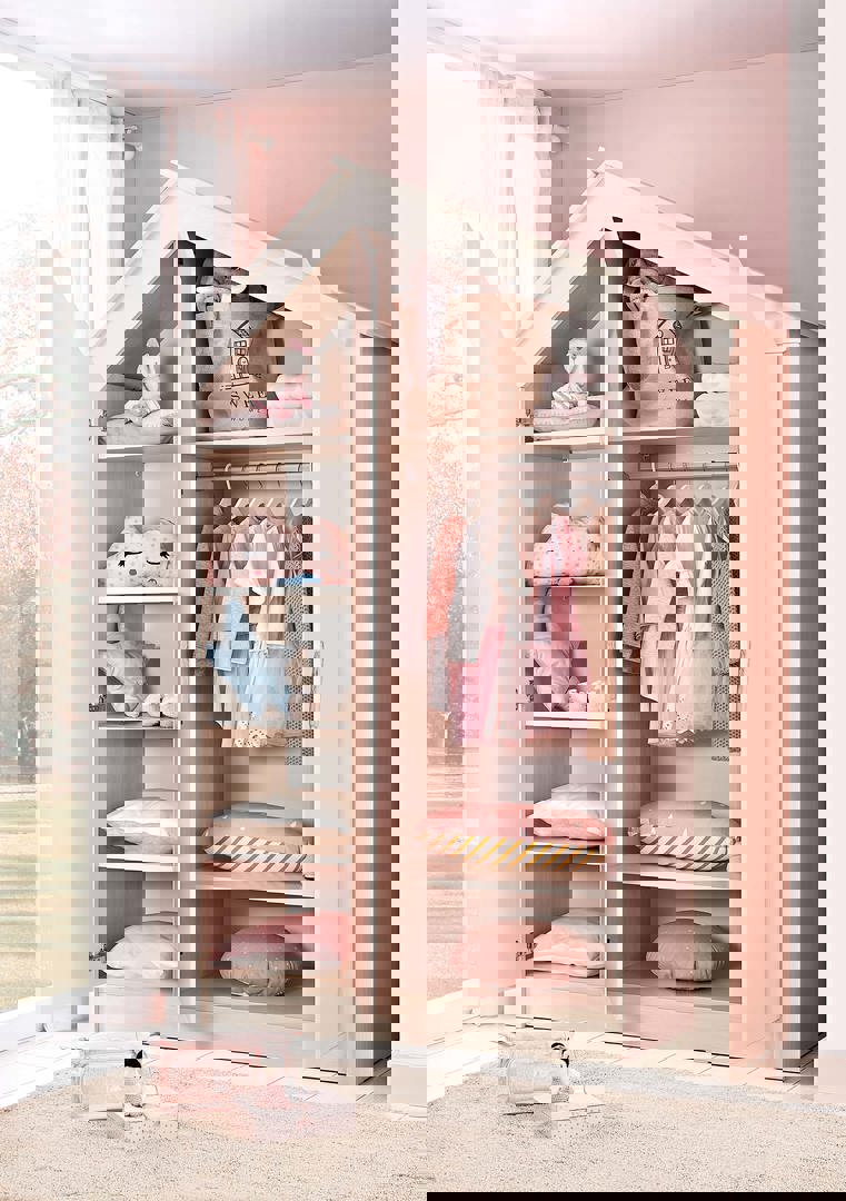 Kleiderschrank My House Pink, 3-türig 3