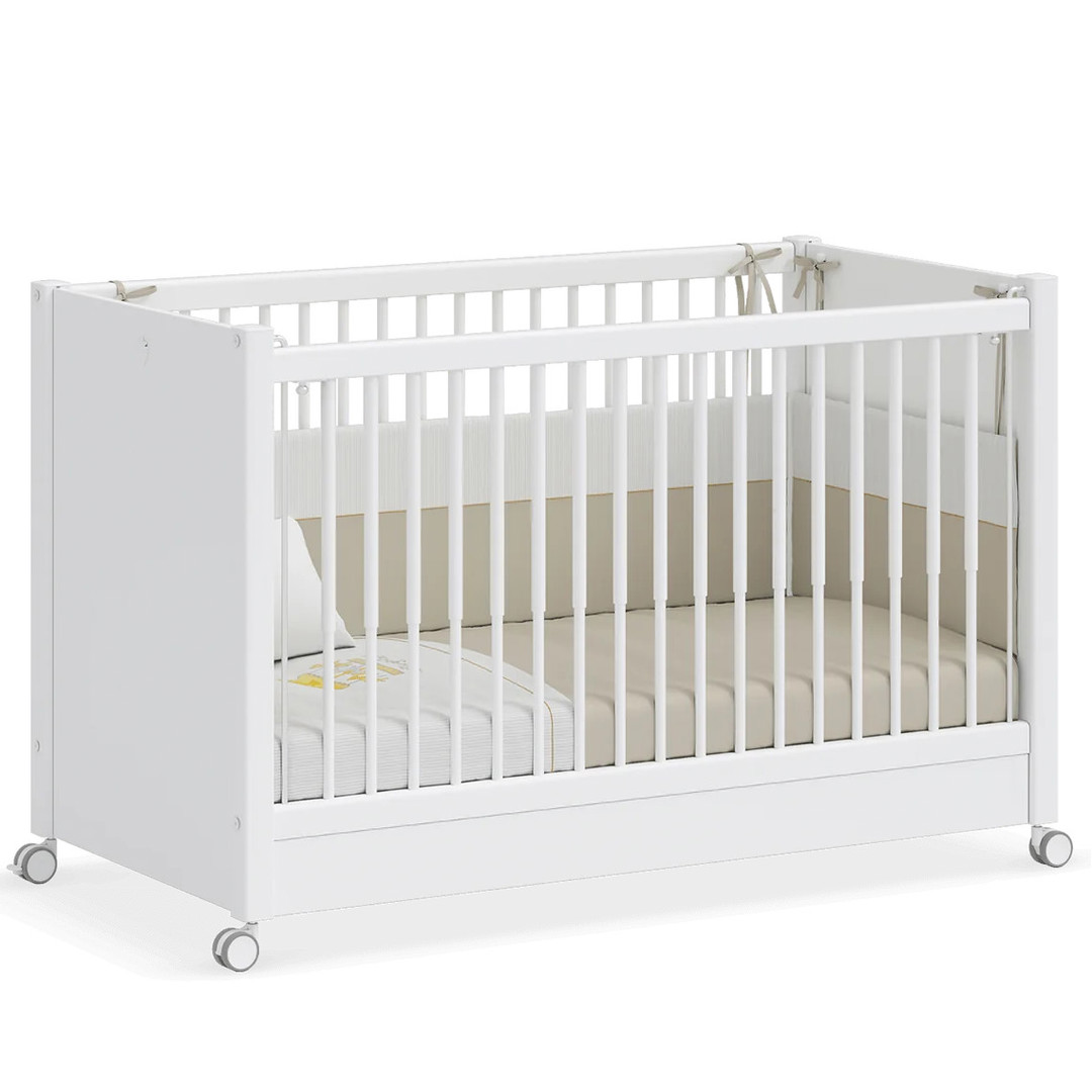 Babybett 2 in 1 Weiss
