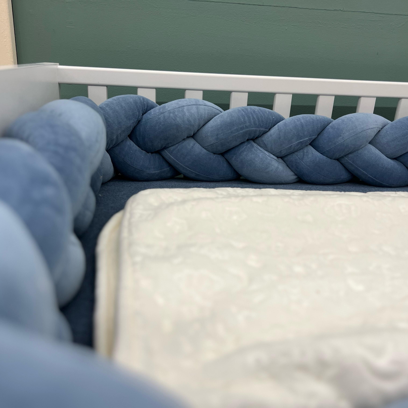 Bettschlange Panda Blau, 300 cm 3