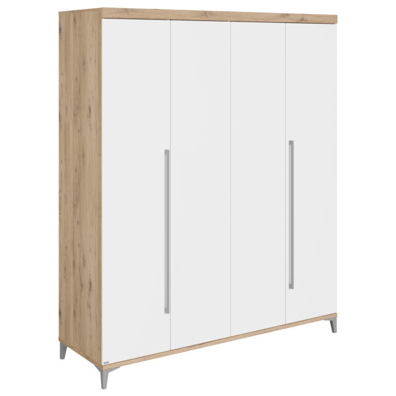 Kleiderschrank Remo 4-türig