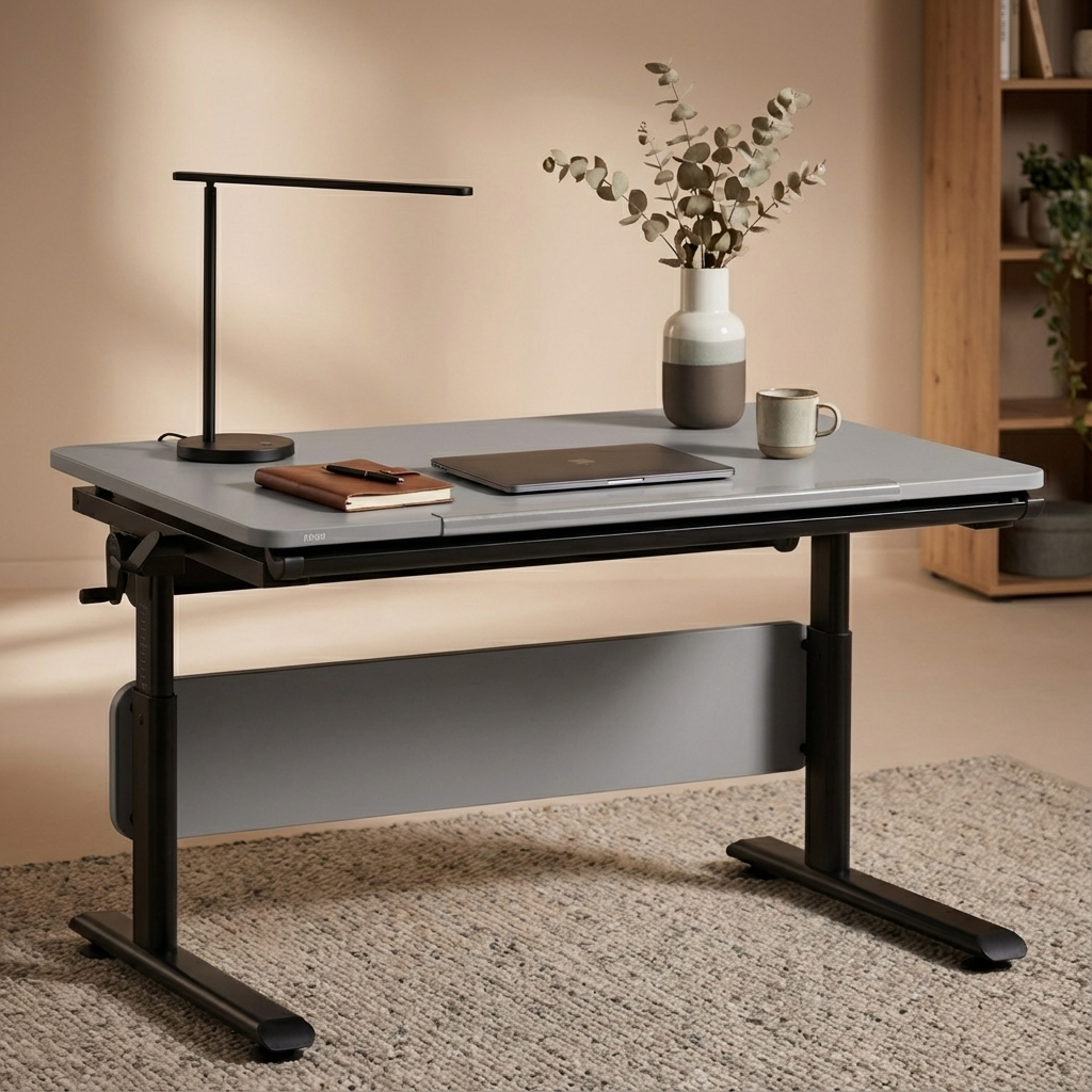 Schreibtisch Diego 105 Schwarz Grau #2