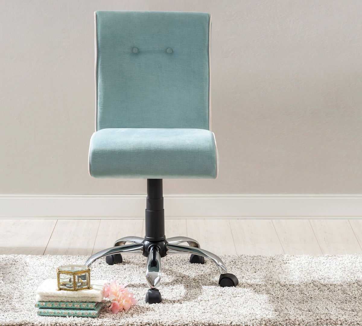 Bürostuhl Soft Blau 3