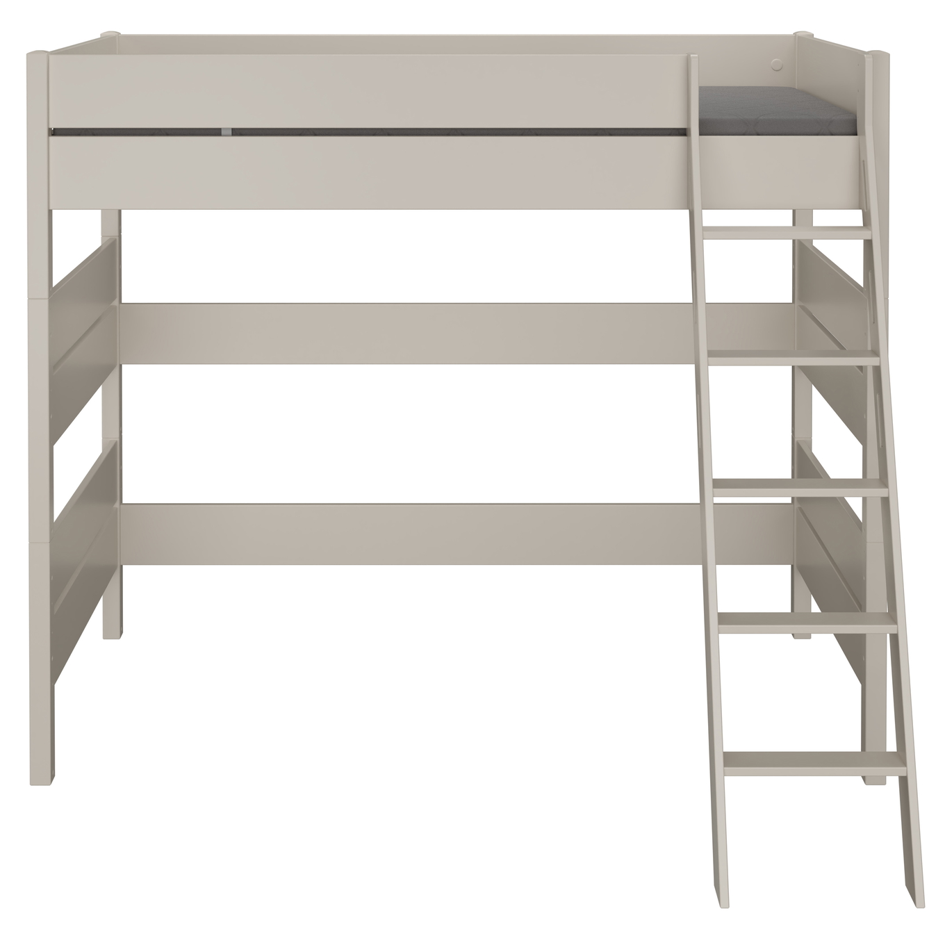 Hochbett Tiago Beige, mit Schrägleiter, 120 x 200 cm 4