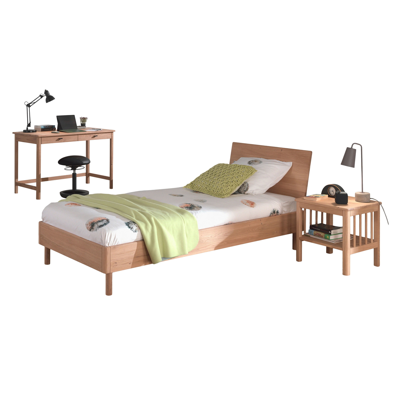 Kinderzimmer Forrest Eiche 3-teilig Set D