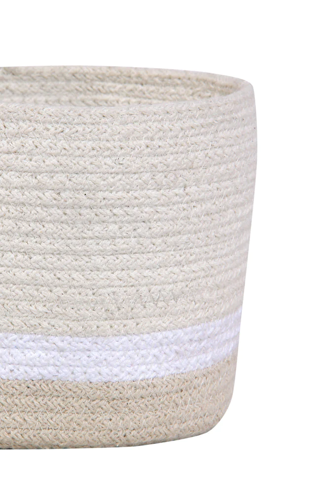 Aufbewahrungskorb Tricolor Ivory 9