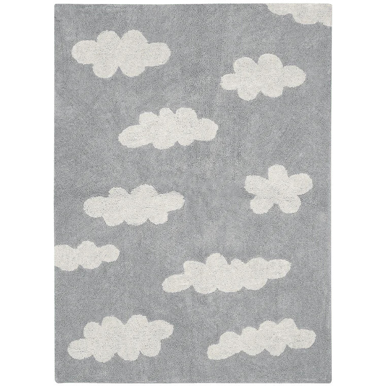 Teppich Clouds Grau, S