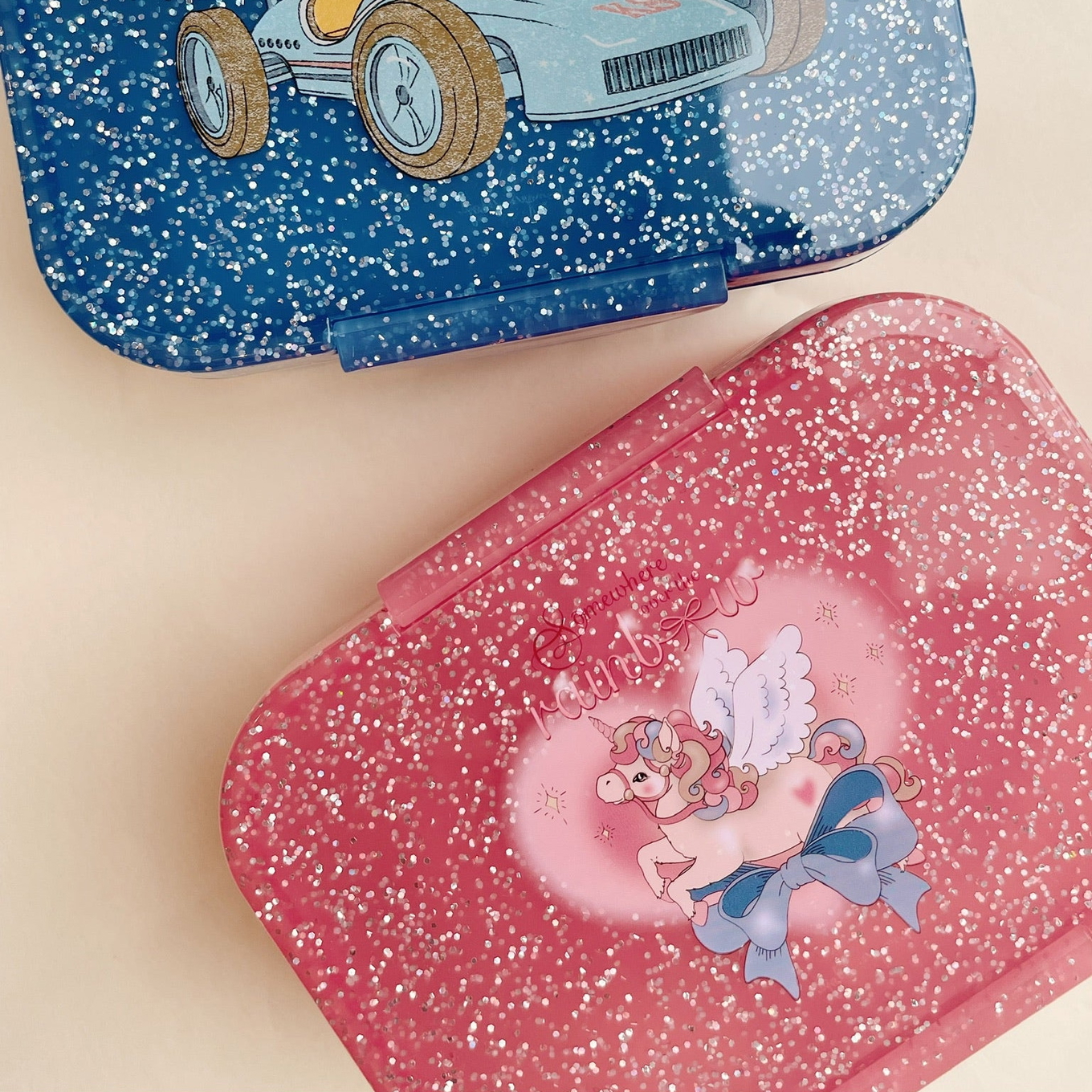 Lunchbox Glitzer Rainbow #2