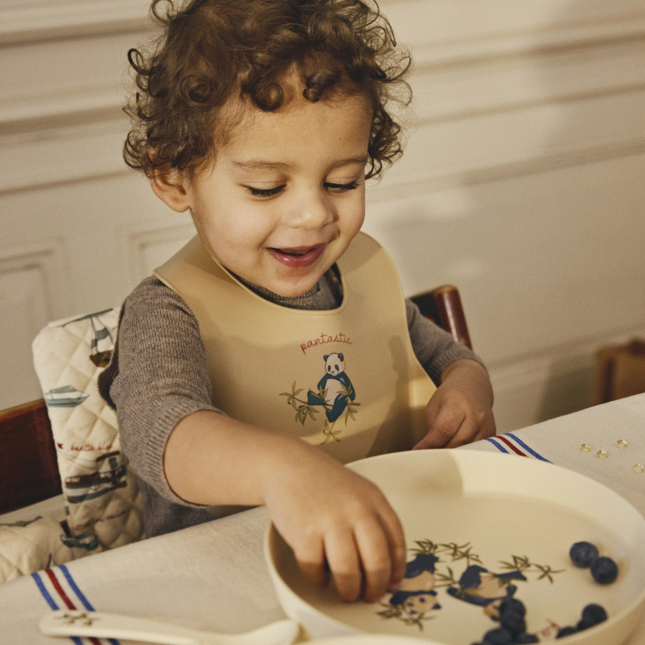 Lätzchen 2er Set Panda 6