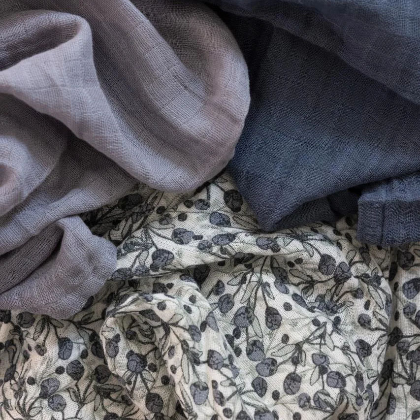 Spucktücher 3er Set Forest Lake Blue  3